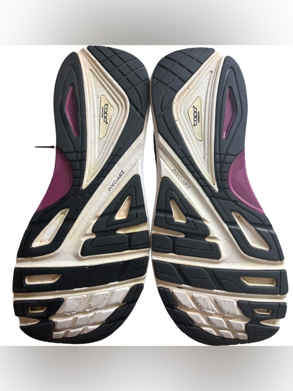 Topo Ultrafly 4 Athletic Shoes - Wine/Black Size 9 - Picture 8 of 9